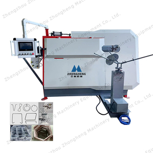 4-16mm computer gesteuerte Stahls tange biege maschine mit Touchscreen-und Speicher funktion - Product Image 4
