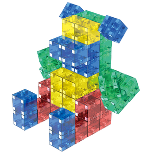 48pcs 2.5cm ABS nhựa DIY 3D nam châm xây dựng khối khối 3D khối từ tính cho trẻ em chơi sáng tạo - Product Image 1