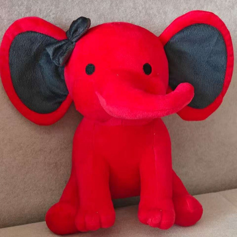 Red with bow