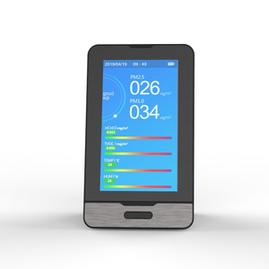 Super WIFI Connect <strong>air</strong> Controller Detector CO2 PM2.5 Gas Analyzer <strong>Quality</strong> Monitoring Instruments 4.3&quot; LCD Screen - Product Image 1