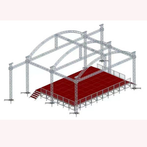 Asılı hoparlörler için alüminyum açık olay kafes sistemi konser çatı kafes - Product Image 1