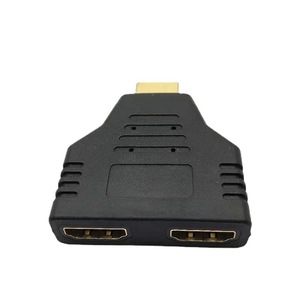 1.4V <strong>HDMI</strong> 1 Male to 2 Female Out Adapter Converter 1X2 <strong>HDMI</strong> Splitter <strong>for</strong> Monitor Projector <strong>Computer</strong> with PVC Jacket