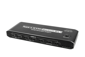 Wholesale Price Type-c 2X1 <strong>KVM</strong> <strong>Switch</strong> Share <strong>1</strong> Set Mouse Keyboard Monitor USB C <strong>KVM</strong> <strong>Switch</strong> MST 2 Monitors Display Different Image