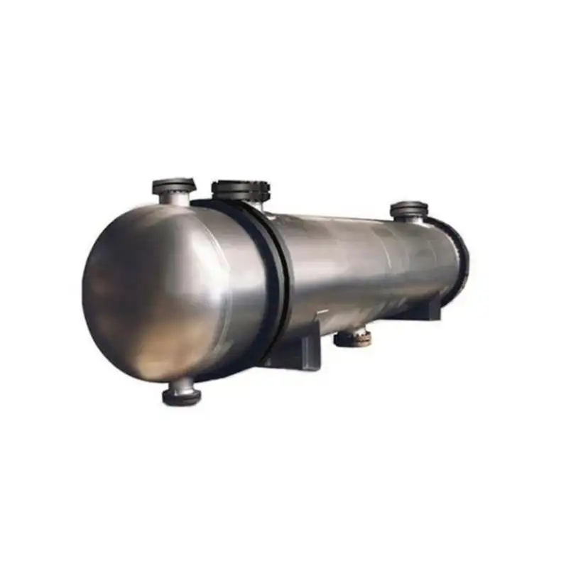 Industrial SS304 stainless steel titanium inner fin shell tube heat exchanger