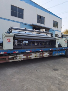 280cm Width Curtain Fabric Weaving Machine air Jet Loom with Plain Cam or <strong>Dobby</strong> Shedding