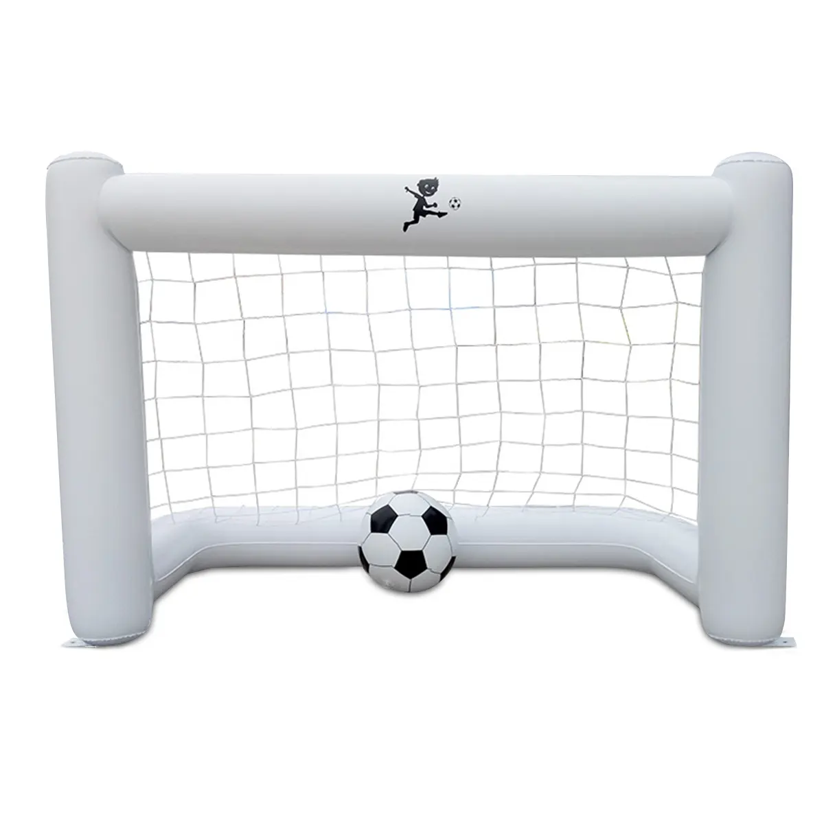 Porta da calcio gonfiabile porta da calcio in PVC per giochi sportivi all'aperto porta da calcio portatile per bambini obiettivi da calcio in Pvc