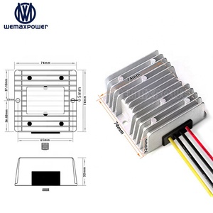 宽输入电压12vdc 24vdc至36vdc 3a dc调节器24v 12v至36v升压升压转换器 - Product Image 5