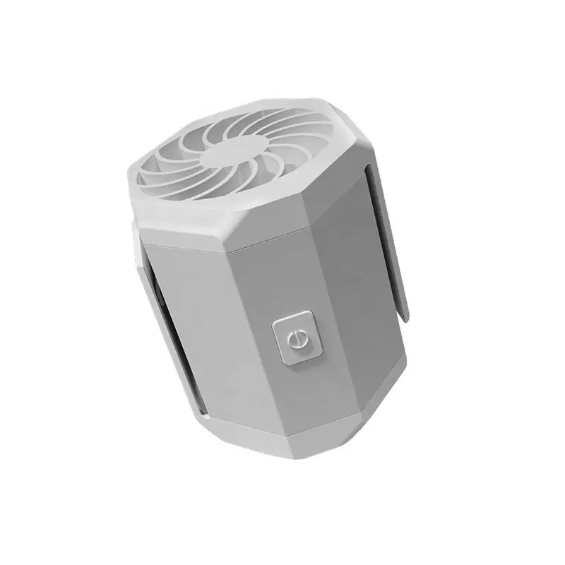 Verano inteligente portátil al aire libre ultraligero aire acondicionado ventilador refrigeración ropa ventilador Clip-on aire acondicionado traje ventilador