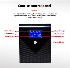 Factory Direct Supply 3000VA 3KVA <strong>Offline</strong> <strong>UPS</strong> Single Simulated Short Transfer Time Wave <strong>Backup</strong> Power Supply for <strong>Computer</strong> Home - Product Image 3