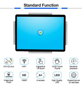 Square 19 Inch Open Frame All in One Pc <strong>Computer</strong> <strong>Lcd</strong> Touch Screen <strong>Display</strong> Industrial <strong>Monitor</strong> - Product Image 2