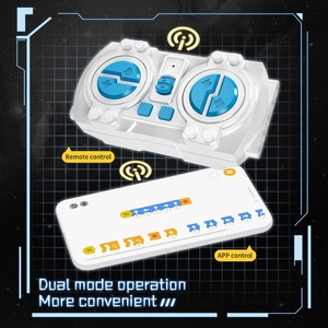 5 in1 APP制御変形ロボット車両モデルキット720 pcsビルディングブロックプログラマブルステムおもちゃRCアセンブリロボットおもちゃ - Product Image 6