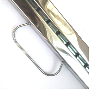 Özel sac metal damgalama ahşap kutu dolabı çelik saplı yaylı yüzey montaj kolu - Product Image 1