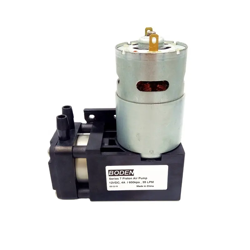 Mini 12V 24ボルトElectric Micro High Flow Air Vacuum Pressure Piston Pump