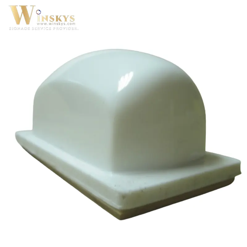 Almofada de borracha quadrada para impressão personalizada de logotipo, cabeça de borracha redonda para impressão de impressora de almofadas
