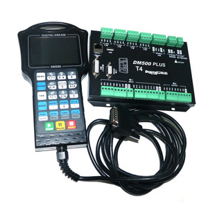 DM500Plus 4-Achsen-CNC-Griff-Bewegungskontroller M150 500KHz Puls-U-Reihe Lesbar G-CODE für Schrittmotor CNC-Gravursteuerungssystem - Product Image 2