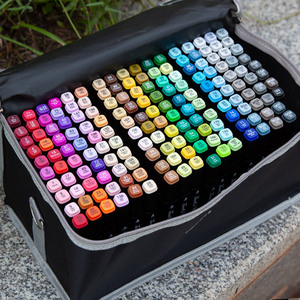 Fırça ucu Marker kalem seti-çizim, sanat ve DIY için alkol bazlı kroki işaretleyicileri, sanatçılar ve yeni başlayanlar için mükemmel - Product Image 1