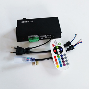 2500W Hochleistungs-Infrarot-Fernbedienung AC110V 220V 24-Tasten-RGB-LED-Streifenlichtcontroller - Product Image 5
