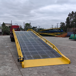 ציוד מתכוונן משאית הידראולי טעינה נייד החלקה החלקה חצר רמפה מחיר - Product Image 4