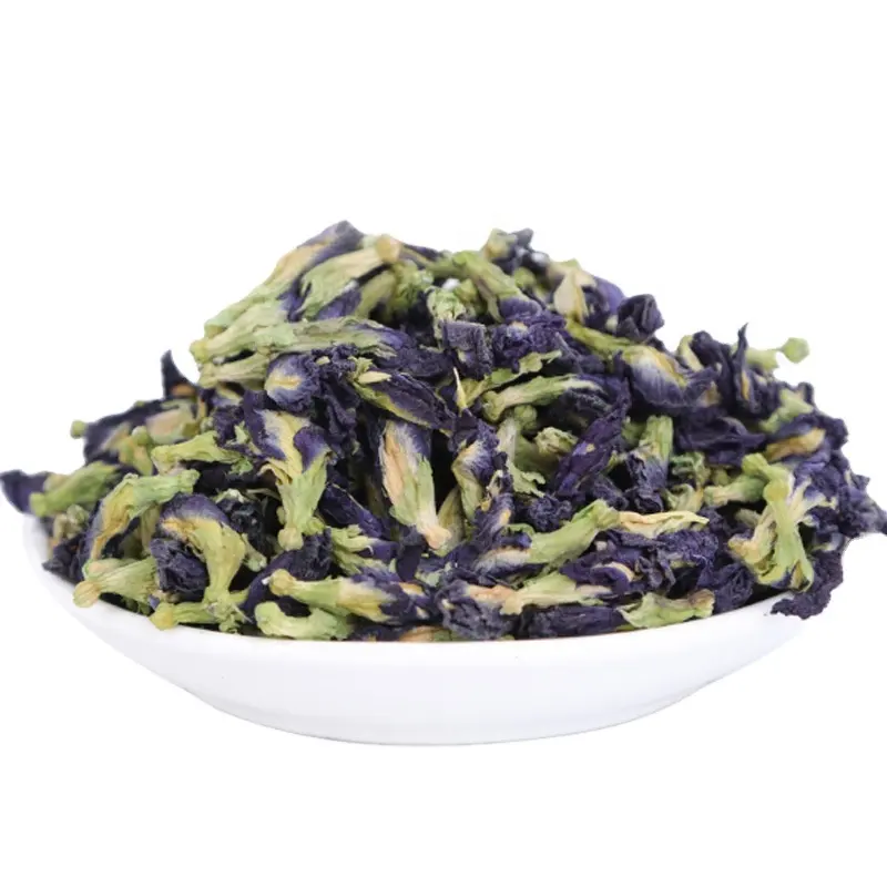 Té de guisante de mariposa seca de alta calidad, producto Natural, flor de guisante de mariposa