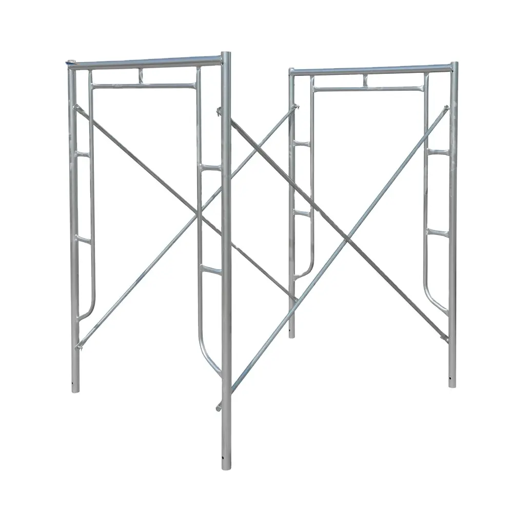 Prima Constructie Aluminium Ringlock Swing Stage Frame Stappen Systeem Plank Steiger