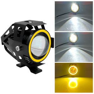 Otomatik aydınlatma sistemleri U5 U7 LED farlar 12v 24v led projektör lens spot motosiklet için led ışıklar led arabalar için ışıklar - Product Image 2