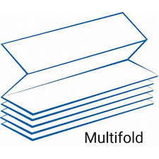 1/2 Ply 200 Sheets Multifold Paper Towels Hand with <strong>Interfold</strong> <strong>V</strong> Fold in Virgin Wood Pulp - Product Image 5