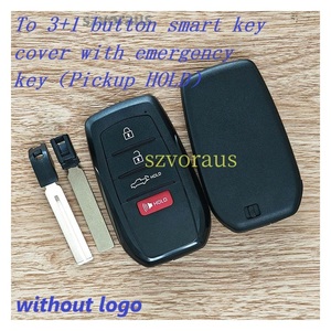 Toptan araç tuşları 4 düğme akıllı uzaktan durumda anahtar kabuk FOB için 2021 2022 2023 Toyota venza-hyq14fbx (pikap tutun) - Product Image 4