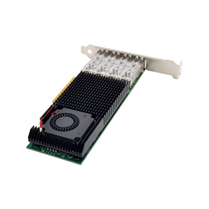 Intel X520 Quad-Port 10GbE SFP + การ์ดเครือข่ายสำหรับเซิร์ฟเวอร์ PCIe 10Gbps อัตราการส่งข้อมูลอะแดปเตอร์แบบมีสายสำหรับการเชื่อมต่ออินเทอร์เน็ต - Product Image 4