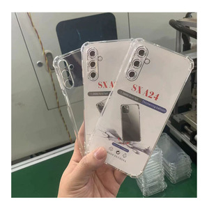 Samsung A22 A23 A24 A25 serisi arka kapak için yumuşak TPU anti-düşen şeffaf yumuşak cep telefonu kılıfları - Product Image 1