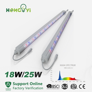 Yüksek verimlilik 4FT 18W 25W 9000K 6500K klon <span class=keywords><strong>LED</strong></span> büyümek ışık papatya zinciri 40/50 adet büyümek yayılım güç kablosu ayrı satılır