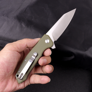 Bán buôn tùy chỉnh nhỏ gọn gấp Pocket <span class=keywords><strong>Knife</strong></span> với Durable D2 lưỡi thép ngoài trời cắm trại dao EDC Công cụ - Product Image 4