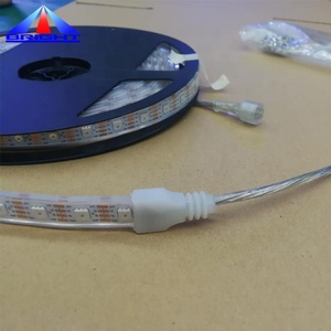 WS2815แอดเดรส Rgb ที่มีสีสันนำแสง IC สร้างขึ้นใน SMD5050ดิจิตอล60led 60พิกเซลนำแถบแสง - Product Image 6
