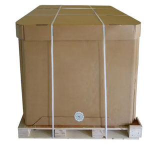 1000L có thể tái chế bao bì các tông số lượng lớn giấy container IBC cấp thực phẩm hộp giấy với nắp và ổ cắm - Product Image 1