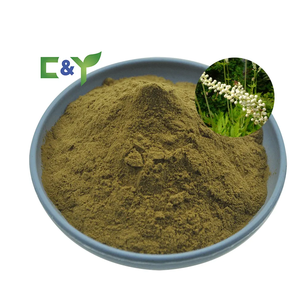 Vendita calda nero cohosh capsule nero estratto di cohosh 2.5% naturale nero cohosh estratto in polvere