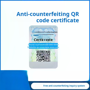 Яркие цвета с УФ покрытием QR-код плакаты широкоформатная печать упаковочных этикеток сервис - Product Image 2