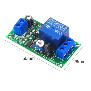 RNSbot <strong>Delay</strong> Relay Module Adjustable <strong>Delay</strong> Relay Module NE555 Timing Timer Relay Control Switch Board 12V DC - Product Image 4