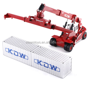 1:50 kim loại mô hình container phía trước cần cẩu kỹ thuật máy móc xe tải đạt Stacker cho bộ sưu tập và trẻ em Quà tặng Diecast đồ chơi - Product Image 1