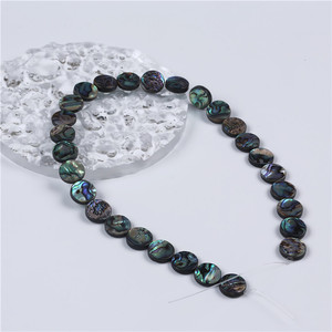 Natural Abalone <strong>Paua</strong> Shell Oral square Heart Shape Polish Mother of Pearl for Diy Making - Product Image 5