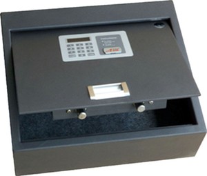 Caja fuerte electrónica para habitación con desbloqueo de llave y código