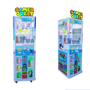LIFUN Factory Happy World Toy Crane Claw Machine <strong>Key</strong> <strong>Quest</strong> Doll Machine Gamer <strong>Quest</strong> Arcade Claw Machine With Prize Locker - Product Image 1