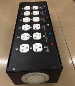 4WyaPowerconスプリットボックス16A電源入力単相ラックマウントパワーディストロ - Product Image 4