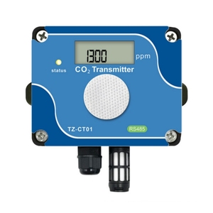 Transmisor de CO2 de montaje en pared LINO Sensor de temperatura y humedad de CO2 RS485 - Product Image 1