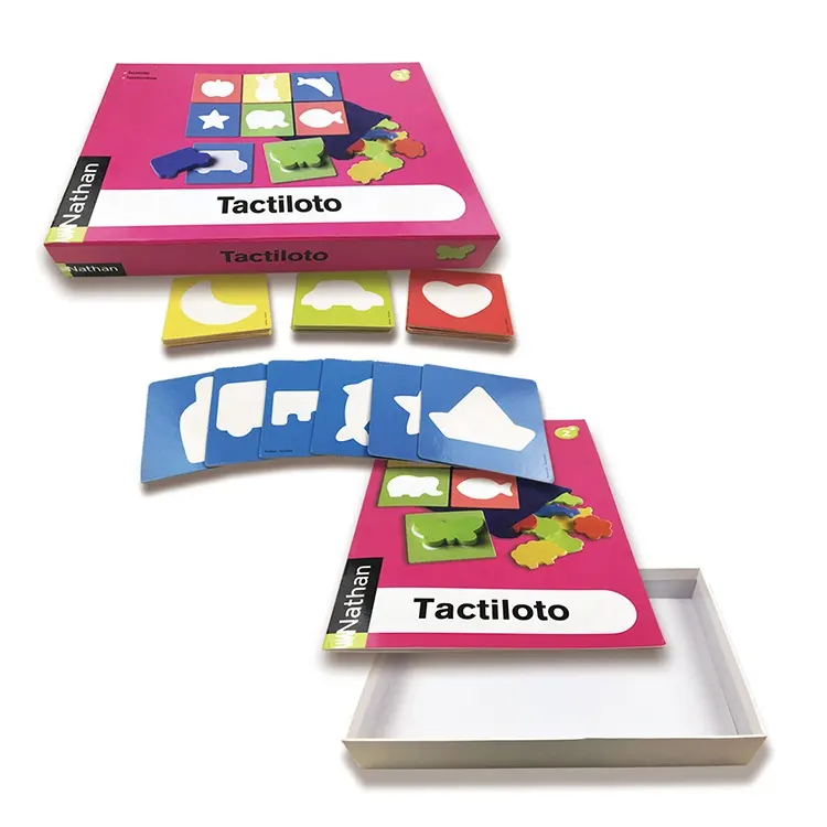 Custom Gioco Da Tavolo di Stampa gioco da tavolo Produttore Giochi Da Tavolo da tavolo di apprendimento educativo per i bambini
