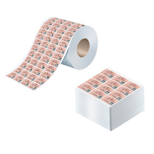 Wholesale Custom Security Scratch Off Stickers Anti-counterfeiting QR <strong>Code</strong> Stickers with Security Thread - Product Image 6