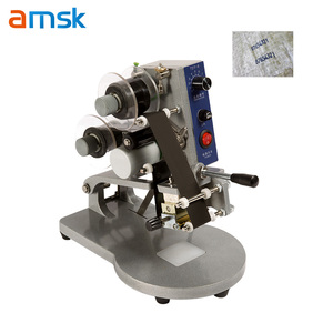 DY-8 Großhandel Tragbarer Drucker Handbuch Produktions datum Chargen nummer Impuls Thermo band Datum Druckmaschine Codier maschine
