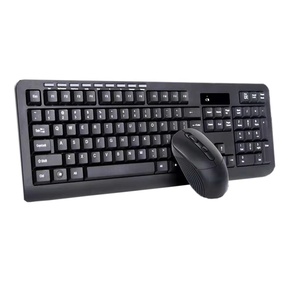 Cheap Ergonomic Wireless Standard <strong>Keyboard</strong> <strong>Mouse</strong> Combos Multimedia <strong>Computer</strong> Office Black <strong>Keyboard</strong> and <strong>Mouse</strong> Sets - Product Image 3