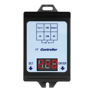 DC 6-80V 30A 12V 24V 36V 48V Módulo de controlador de interruptor de relé Detección de voltaje Monitor de descarga de carga Controlador de interruptor de relé