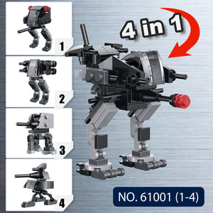 DELO <strong>TOYS</strong> Building Blocks Plastic Bricks DIY model for Children (61001-5) - Product Image 5