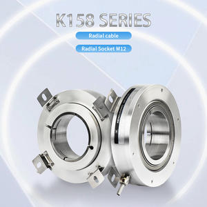 Encoder industriali incrementali con grande albero cavo K158 foro foro Push Pull circuito 5-30VDC per macchina CNC - Product Image 4