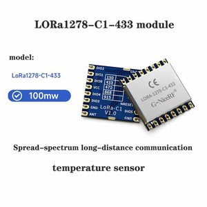 CE認証lora1278-C1 433通信モジュールsx1278ワイヤレスRF Internet of Things RFモジュール - Product Image 2